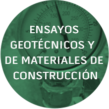 ENSAYOS GEOTÉCNICOS Y DE MATERIALES DE CONSTRUCCIÓN